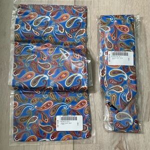BULLOCK & JONES :: TIE AND HANDKERCHIEF